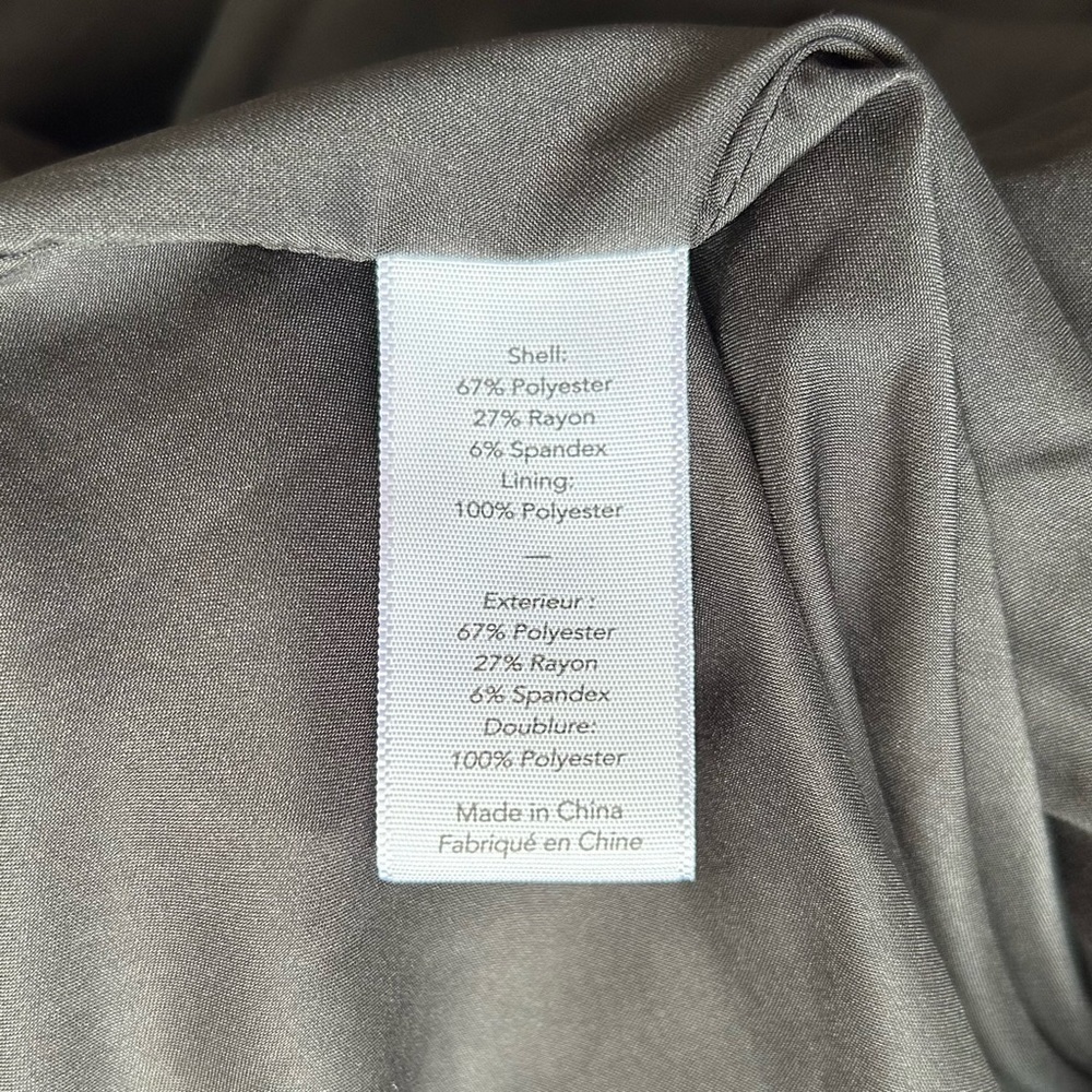 Likely Black Tamarelli Gown Revolve Mermaid Side Cutout Spaghetti Straps Size 14 - Picture 13 of 13